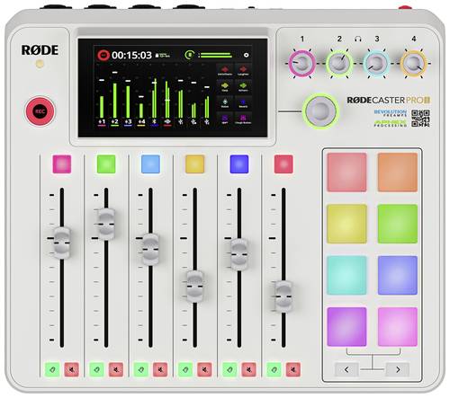 Rode RCPIIW Konsolen-Mischpult Anzahl Kanäle:9 USB-Anschluss, Bluetooth