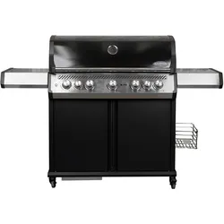 SANTOS S-518 Pro Schwarz | Seiten- & Heckbrenner