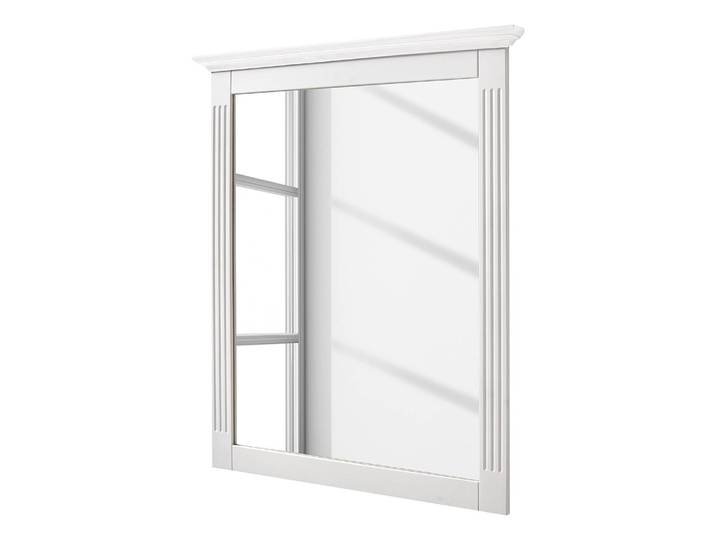 Miroir Eva 79 x 101 x 6cm Blanc/Blanc Pin nordique 79 x 101 x 6cm