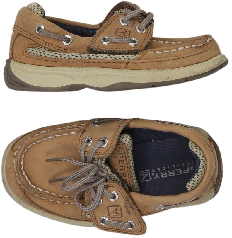 Sperry Top Sider Jungen Kinderschuh, Braun, Gr. EU 23, kein / Etikett - Second Hand