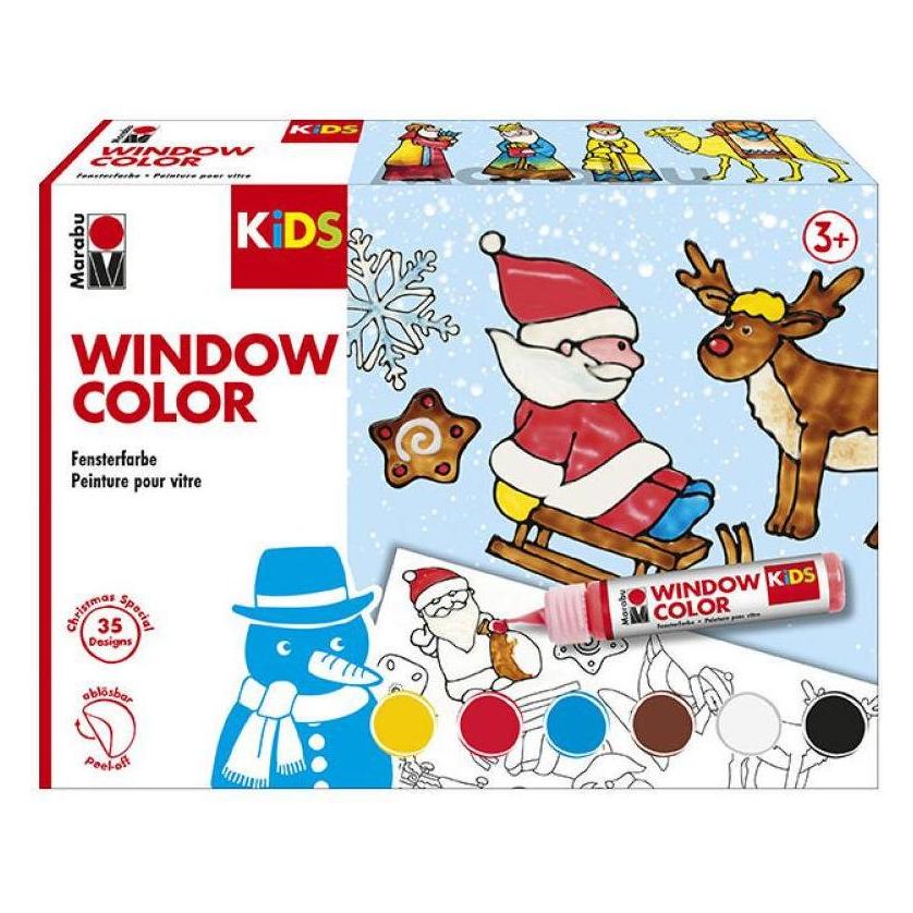 Marabu Window Color Christmas (25 ml) (4007751721525)