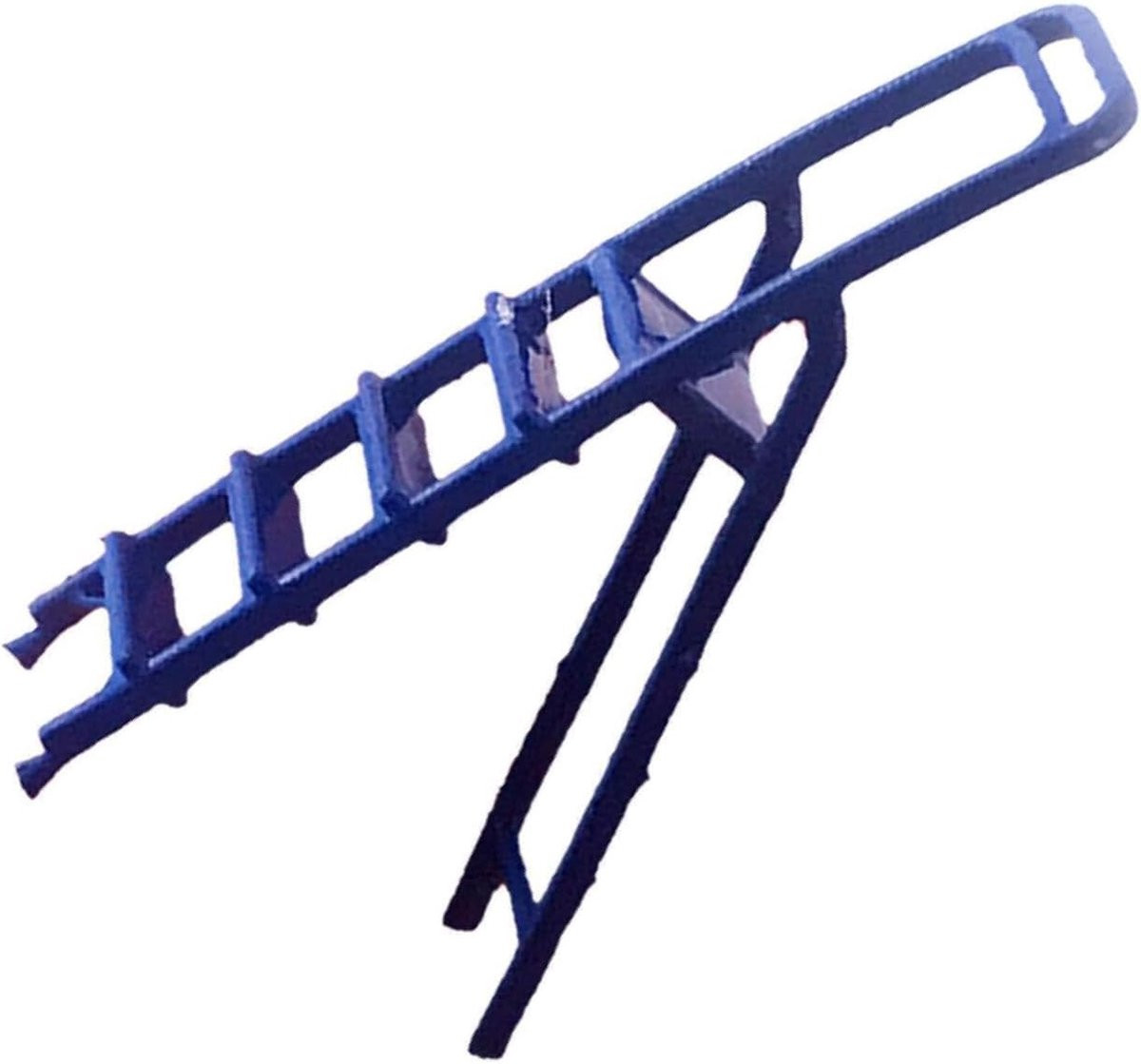 Handgeschilderde miniatuur ladder voor diorama decoratie, schaal 1:64, multicolor