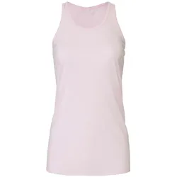 Bella Canvas, Damen, Sportshirt, Women's Flowy Racerback Tank (S), Pink, Rosa