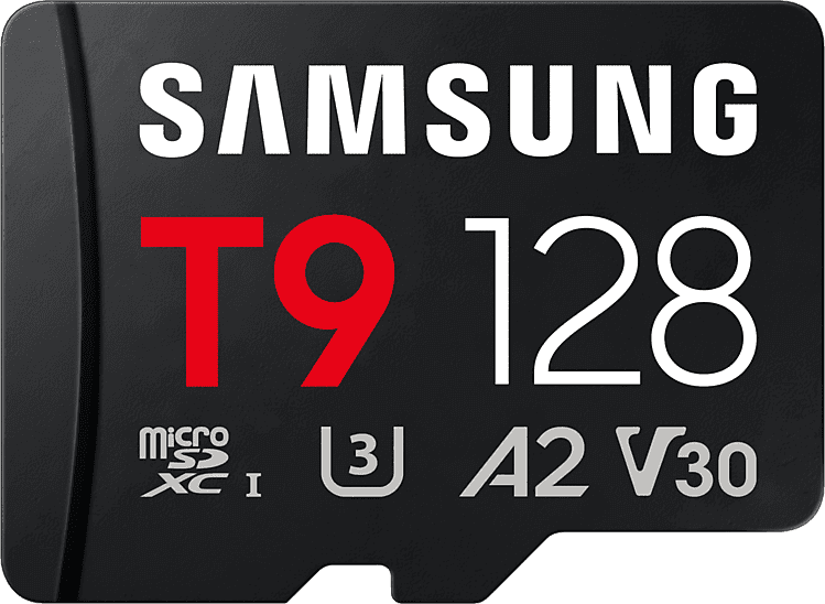 Tarjeta Micro SDXC - Samsung MB-MH128T, 128 GB, Lectura hasta 200 MB/s, UHS Clase 3, A2, V30, Negro