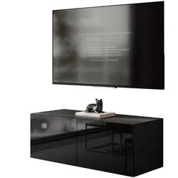 HÄNGESCHRANK TV-Möbel COLGANTE 100 cm mit LED Beleuchtung