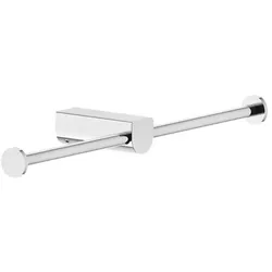 Gessi Rilievo, Doppel-Toilettenpapierrollenhalter, Wandmontage, 59415031, Farbe: Chrom
