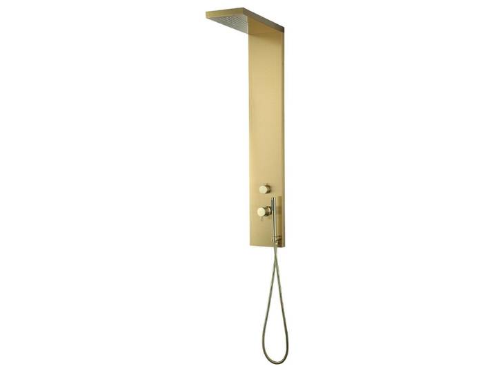 Essekadra panneau de douche mécanique or brossé Essebagno