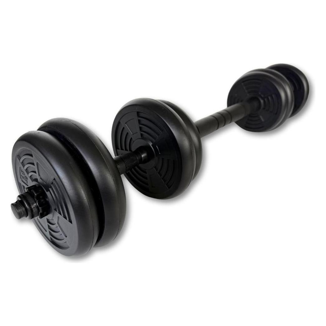 Asg 15 kg. Vgtst m. Runde skiver - Sort/Sort (ASG4470BLACKONE SIZE)