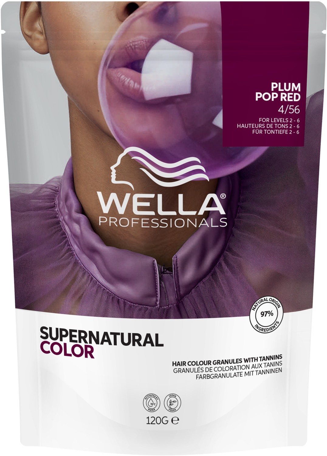 Wella Supernatural 4/56 Plum Pop Red CT-4643-456