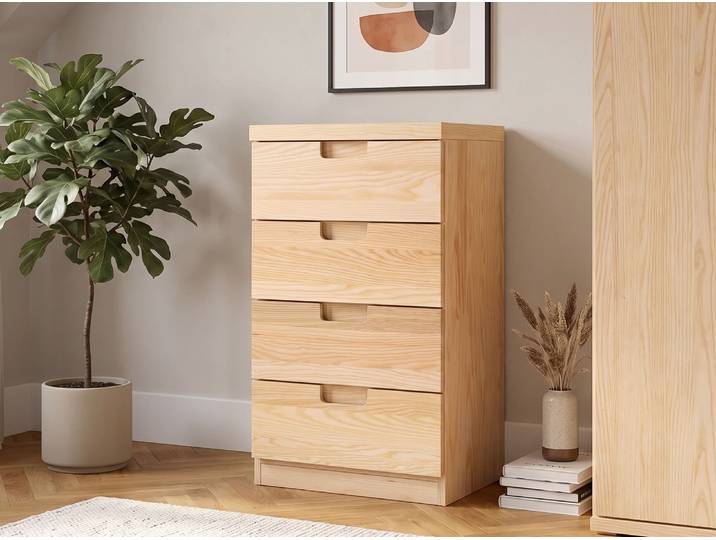 Kommode „Lukas“ 50 cm Esche Massivholz Esche
