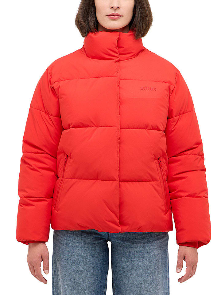 Mustang Steppjacke in Rot - S