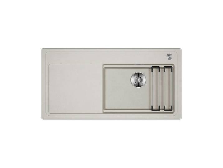 Blanco Granitspüle ETAGON XL 6S InFino Silgranit Softweiß, 100/510 cm