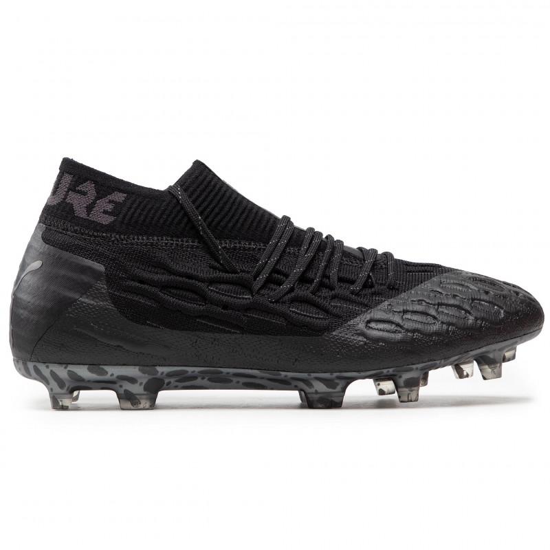 Puma Future 5.1 Netitfit FG/Ag Laceup Black Synthetic Men Football Boots 105755 02