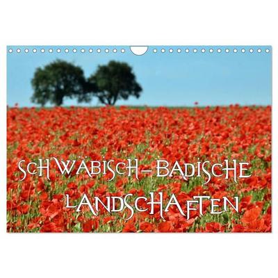 SCHWÄBISCH-BADISCHE LANDSCHAFTEN (Wandkalender 2027 DIN A4 quer), CALVENDO Monatskalender