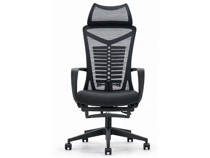 Xlmoebel Bürostuhl Ergonomischer Bürostuhl mit anpassbarer Rückenlehne und Fußstütze, Made in Europa