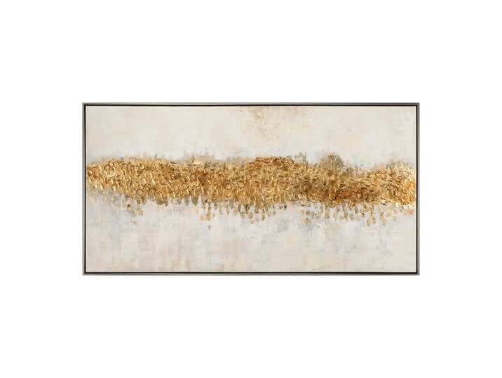 Bild mit Rahmen Arte-Frame, Alldecor, beige/gold