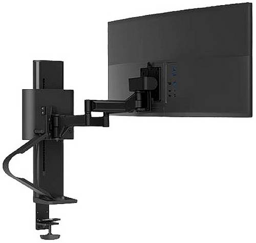 Ergotron TRACE Monitor-Tischhalterung 1 Display(s) 35,6cm (14") - 96,5cm (38") Schwarz Neigbar, Rotierbar, Schwenkbar