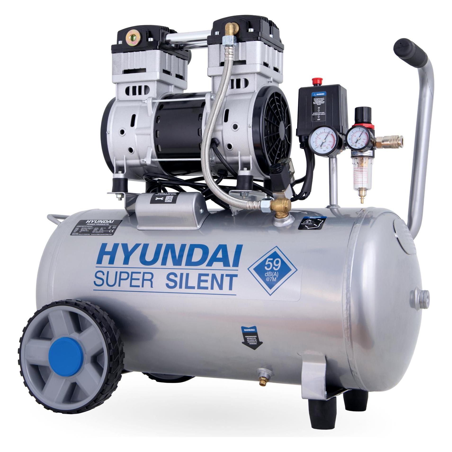 Hyundai Silent Kompressor SAC55753 (50 l, 8 Bar) (SAC55753)