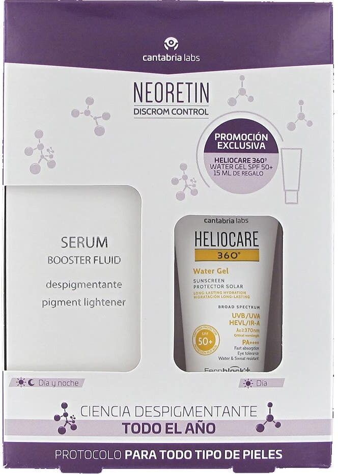 NEORETIN Discrom Control Sérum Booster + Water Gel