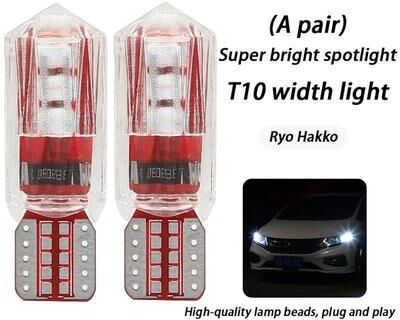 Inspire Select T10 Ice Blue LED Car Bulb Super Bright 12V Plug and Play Interior, License Plate, Reading & Clearance Light white 1 Pair