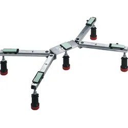 Mepa Duschwannenfüße für superflache Acryl- und Stahlwannen von 800x750 mm bis 1000x1000 mm