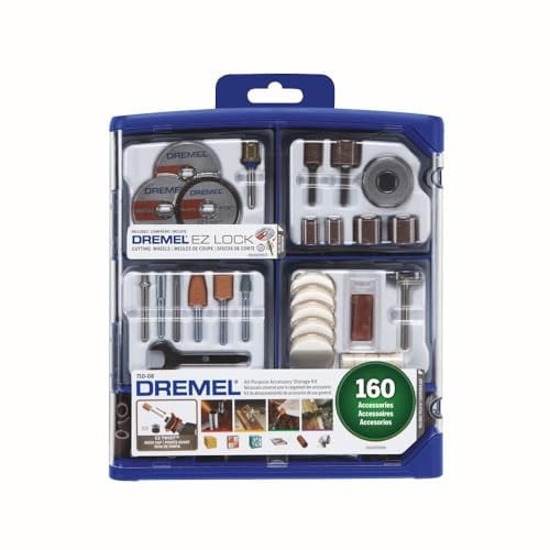 Dremel Rotary Tool Accessoireset 710-08 met 160 accessoires en EZ Lock technologie