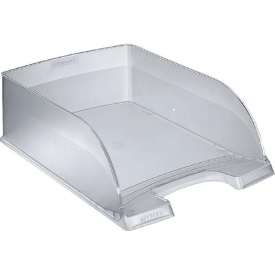 LEITZ Briefkorb Jumbo Plus frost Packung mit 4 Stück