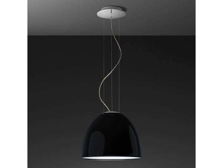 Nur Mini Gloss S Hanglamp Zwart - Artemide - Woonkamer - Designer - Metaal - 1 lamp