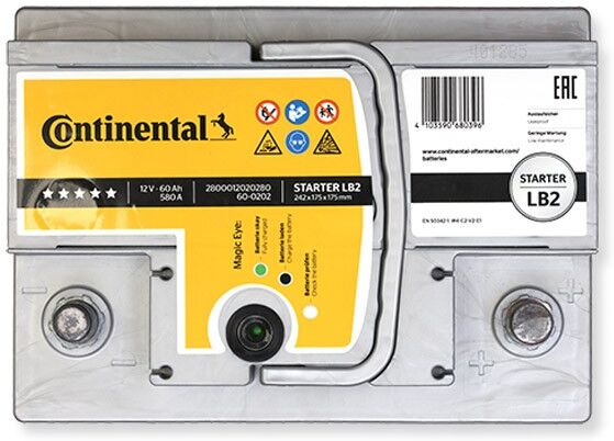 Continental 2800012020280 Batterie