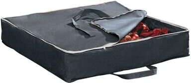 7' Pop-Up Tree Storage Bag by BrylaneHome in Gray Christmas Decoration