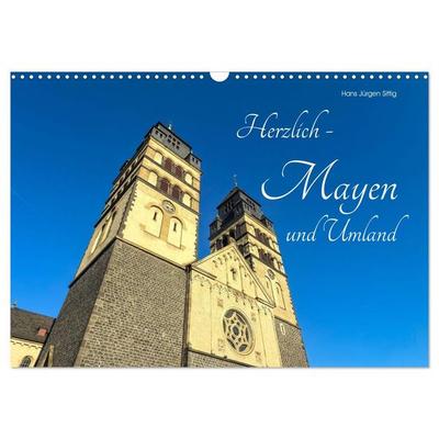 Herzlich Mayen und Umland (Wandkalender 2027 DIN A3 quer), CALVENDO Monatskalender