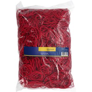 Böttcher-AG Gummiringe, Ø 40mm, rot, 1000g