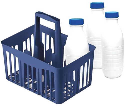 Porta bottiglie Stefanplast 42213 cestello 6 posti Blu palace