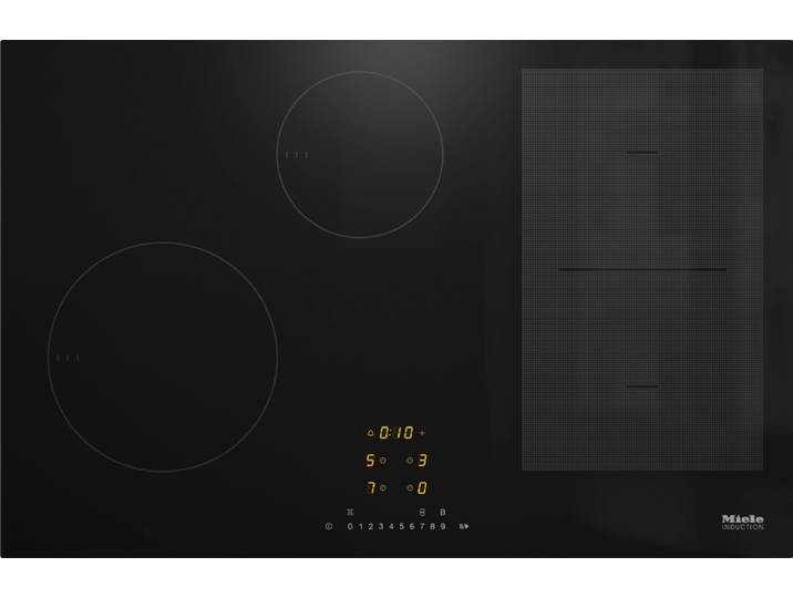 Miele KM 7414 FX GLAS Herdunabhängiges Induktionskochfeld Schwarz 11128650