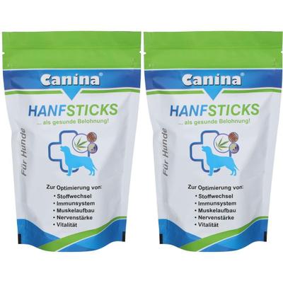 Hanfsticks für Hunde 2x 2x200 g Presslinge