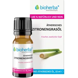 Ätherisches reines Zitronengrasöl 10 ml