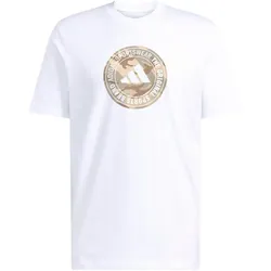 adidas Camo Circle Graphic T-Shirt Herren KC7163 - white S