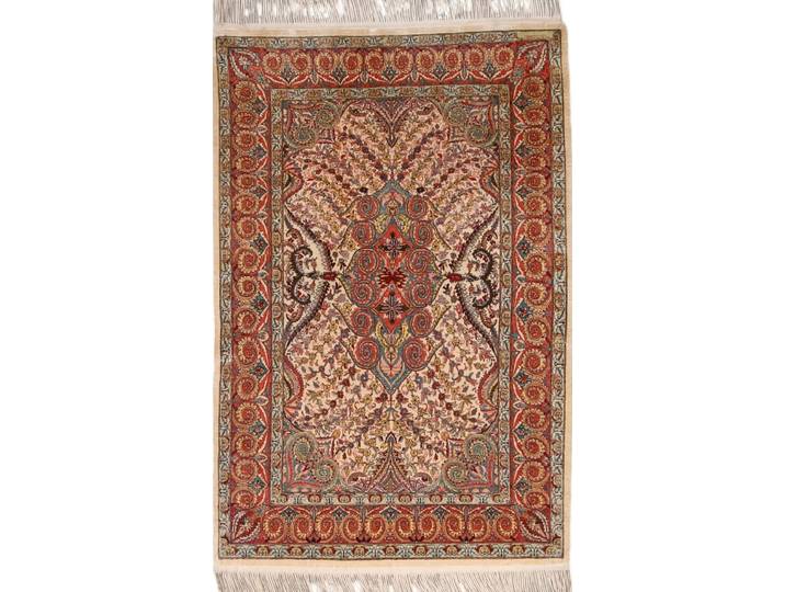 Hereke Seide Teppich 72x105 Handgeknüpft Orientteppich Seide