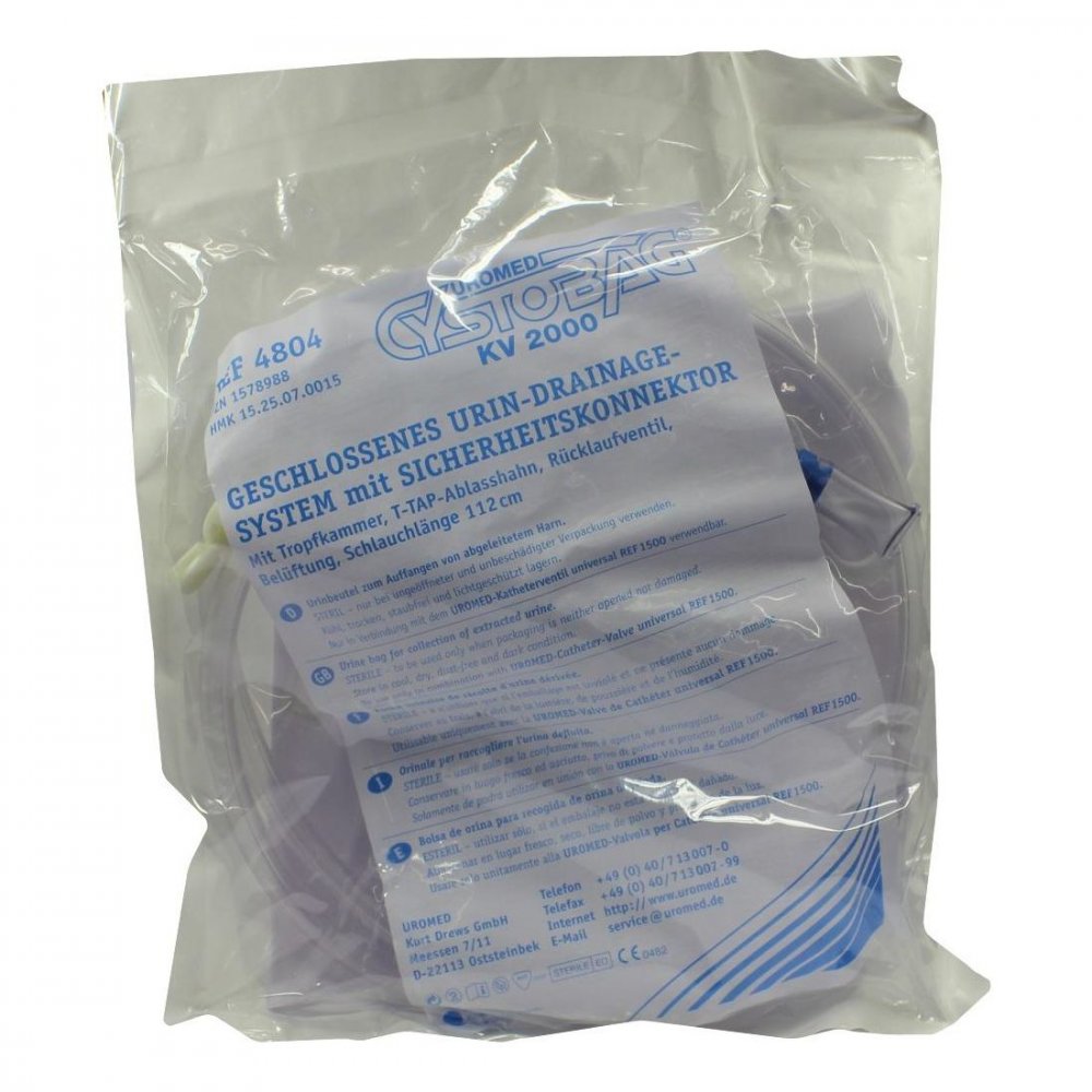 UROMED Kurt Drews KG Cystobag Kv 2000 ml 4804 Beutel 01578988