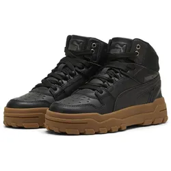 PUMA Rebound Abrupt Sneaker Kinder 02 - PUMA black/shadow gray/gum 38