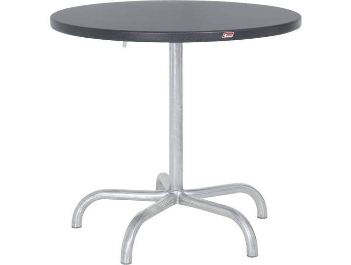 Gartentisch Schaffner Säntis Metall anthrazit/verzinkt D 80cm klappbar - Gartentisch - Wetterfeste Gartenmöbel & Accessoires