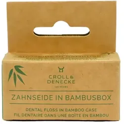 Croll & Denecke Zahnseide in Bambusbox (30m)