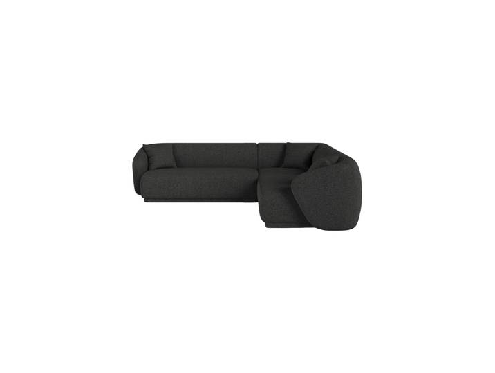 5-Sitzer Design Ecksofa Jane Chenille Anthrazit chosen by Bloomingloft