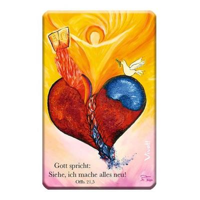 10er-Set Taschen-Card »Gott spricht: Siehe, ich mache alles neu« Offb 21,5, Sonstige von Schwester Teresa Zukic, St. Benno