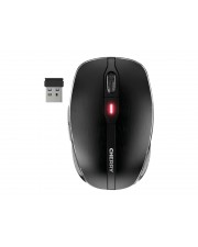 Cherry MW 8C Advanced Maus ergonomisch optisch 6 Tasten kabellos 2,4 GHz Bluetooth 4.0 kabelloser Empfänger USB Schwarz (JW-8100)