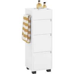 SoBuy, Badezimmerschrank, Badezimmerschrank (30 x 30 x 90 cm)