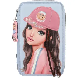 TOPModel 3 Fach Federtasche mit Applikation TEAM TEDDY