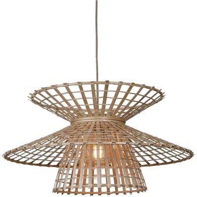 GOOD & MOJO Hängeleuchte "MACHU PICCHU", braun, 1, Ø 57cm H: 230cm, Leuchten, Hängeleuchte