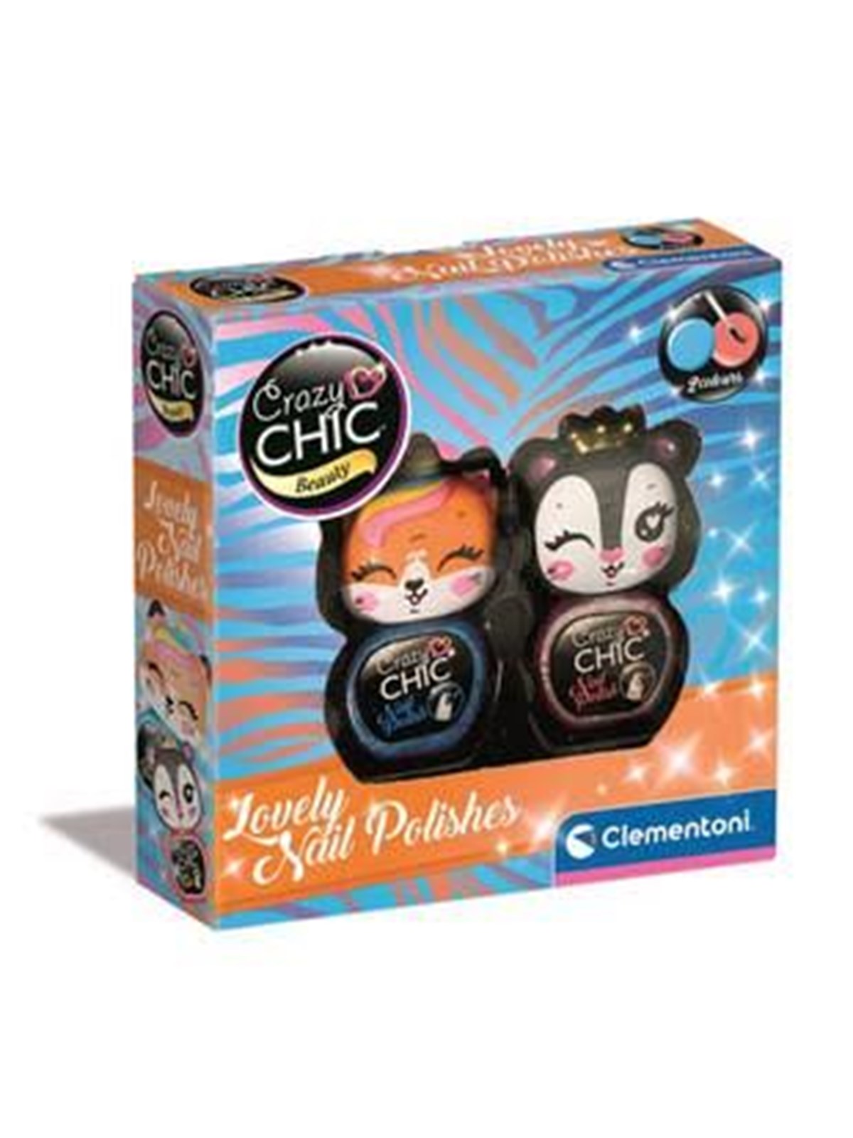 Clementoni Lovely Nagellacke - 2 Farben