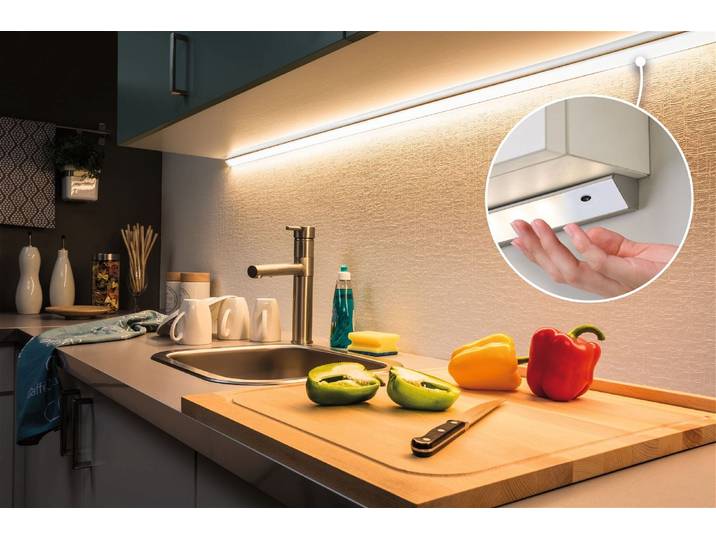 PAULMANN LED-Streifen MaxLED Touchless Sensor Dimm/Switch 24V DC max 144W , weiß, Gesamtlänge 0,06m, Lichterketten, LED-Streifen